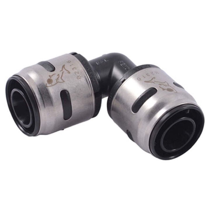 Sharkbite EvoPEX 160 Psi 3/4in Push T x 3/4in D Push Elbow