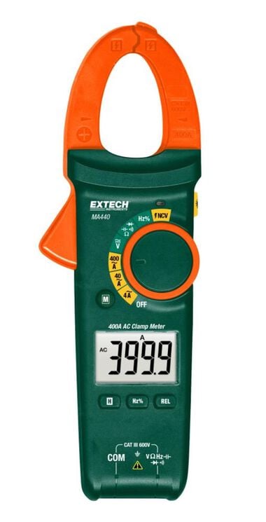 Extech 400 A Clamp Meter + NCV, large image number 0