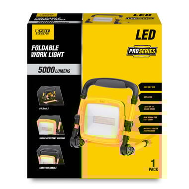 Feit Electric 54W 5000 Lumens Plug-In LED Foldable Worklight, large image number 1