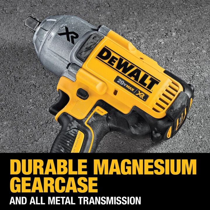 DEWALT 20V MAX XR High Torque 1/2 Inch Impact Wrench (Bare Tool), large image number 5