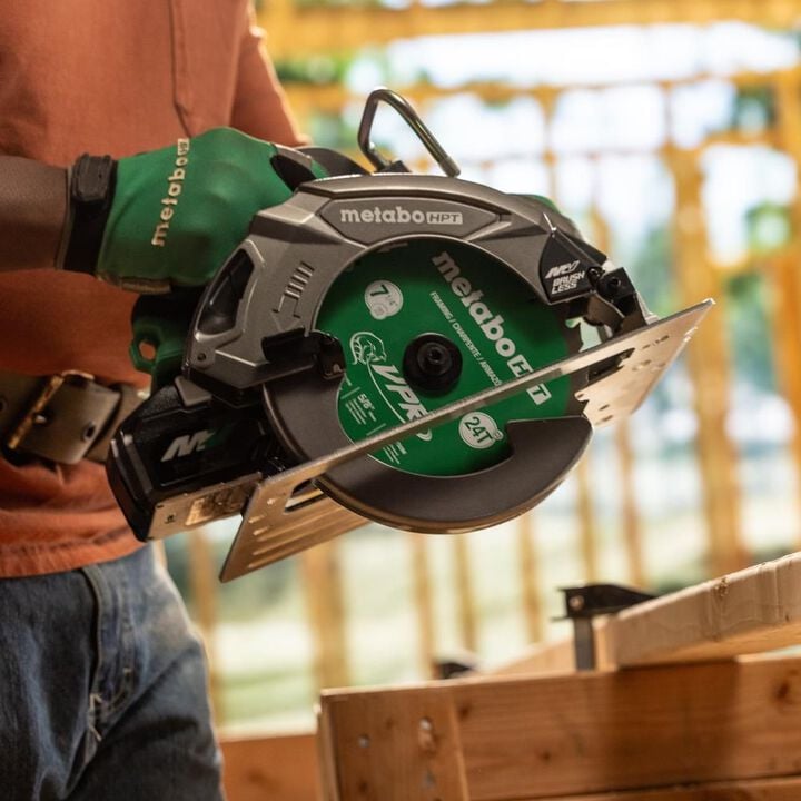 Metabo HPT 36V MultiVolt 7-1/4 Inch Circular Saw with Torque Boost Technology (Bare Tool), large image number 5