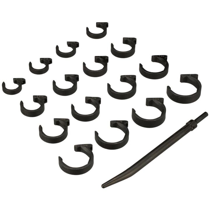 Milton SAE Shockit Line Wrench Set 16pc