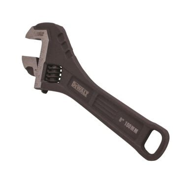 DEWALT 6 In. All-Steel Adjustable Wrench, large image number 1