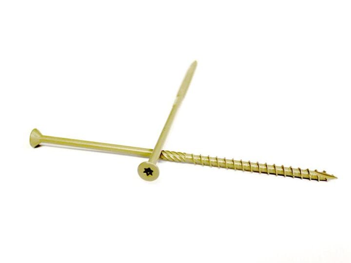Woodpro (50) #12 x 6-3/8 In. All Purpose Wood Screws, large image number 0
