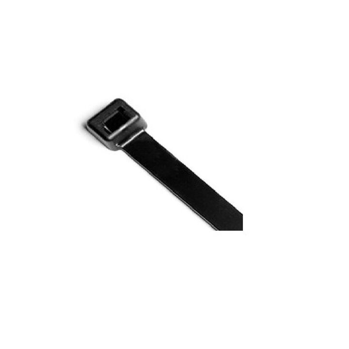 NELCO Products 36 Inch 175 Lbs Heavy Duty Cable Ties, Black, 50 Pieces, large image number 1