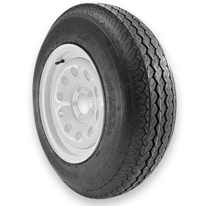 Rubbermaster Tire F78-15 6P TL & MTD 15 x 6 5 on 5 MODULAR, large image number 1