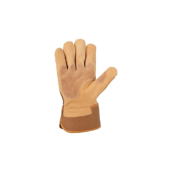 Carhartt Duck and Synthetic Leather Safety Cuff Work Gloves Mens, large image number 2