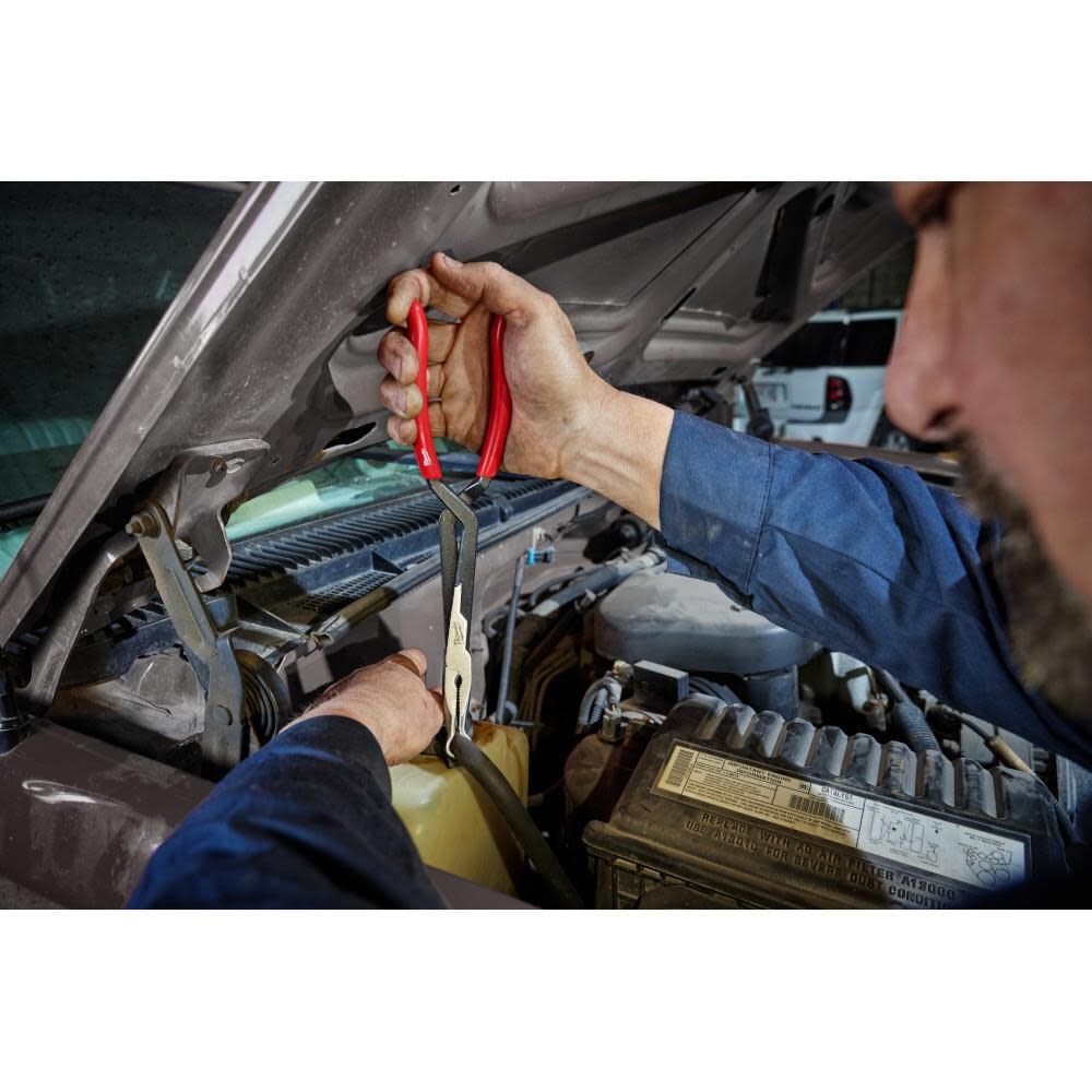 Milwaukee Long Reach Hose Grip Pliers 3pc Set 48 22 6563 - Image 7