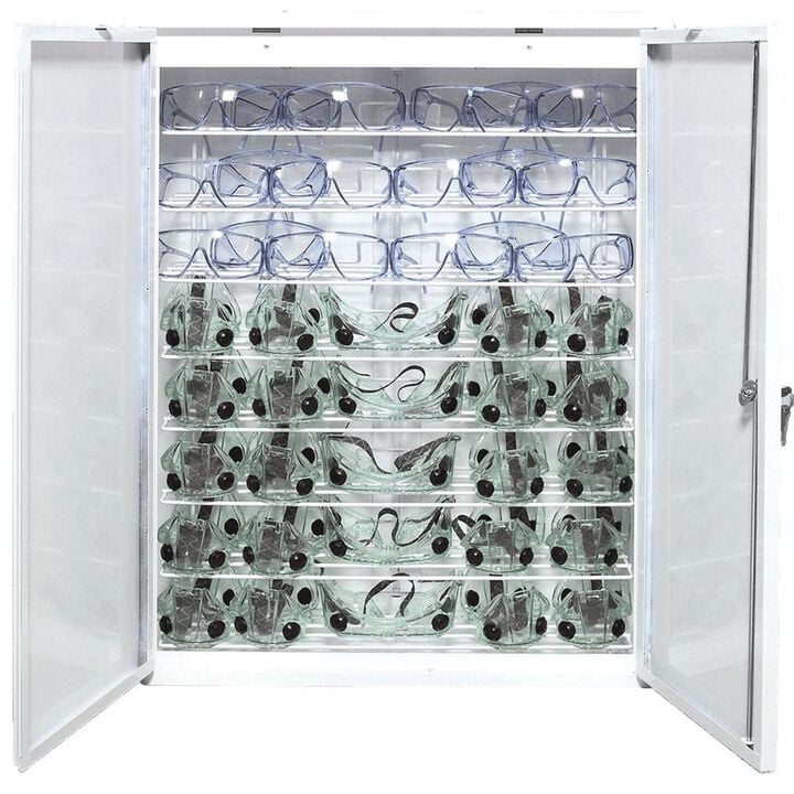 Sellstrom Monitor 2000 Germicidal Eyewear Cabinet White