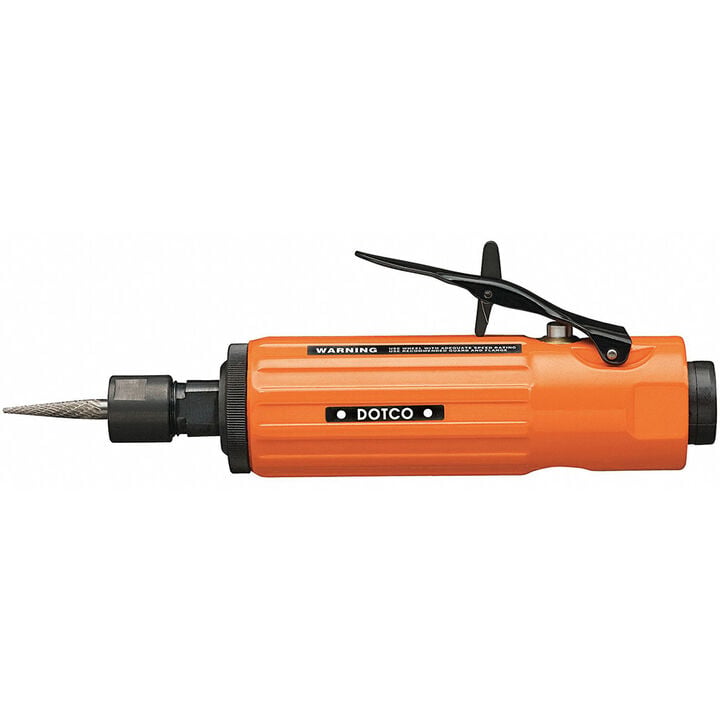 Cleco Dotco Inline Die Grinder 23000 RPM 0.6 HP 1/4' Collet Front Exhaust