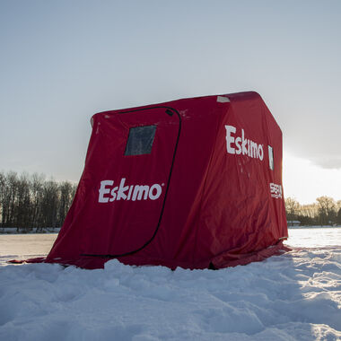 Eskimo Sierra Flip Shelter Portable Ice Fishing House 25300 - Acme
