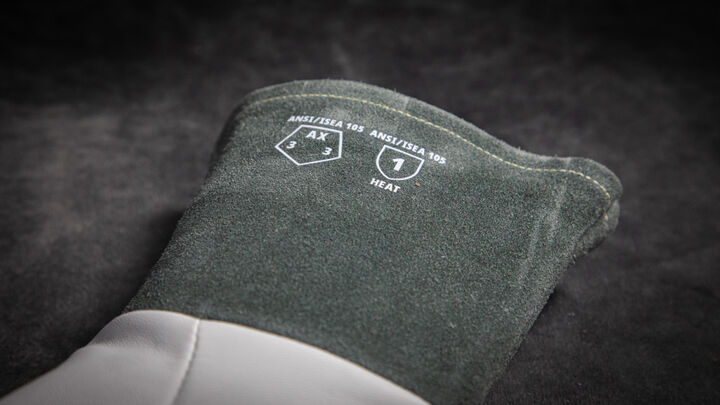 Hobart TIG Welding Gloves, Gray, Medium, large image number 3
