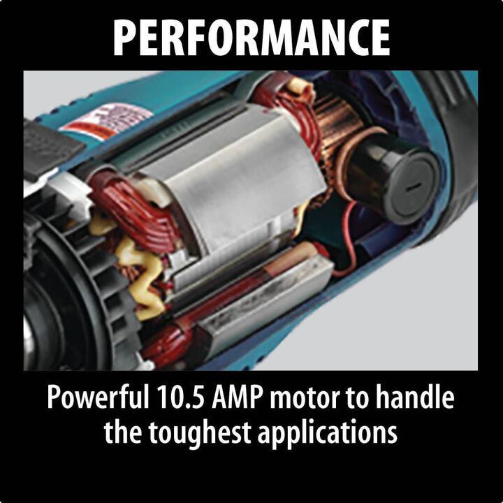 Makita 5 In. Angle Grinder, large image number 4