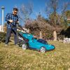 Makita 18V X2 (36V) LXT 19in Lawn Mower Self Propelled 5Ah Kit with 4 Batteries, small