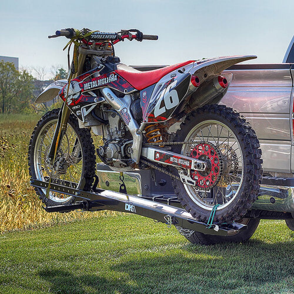 DK2 Hitch Mounted Motorcycle Carrier, large image number 2