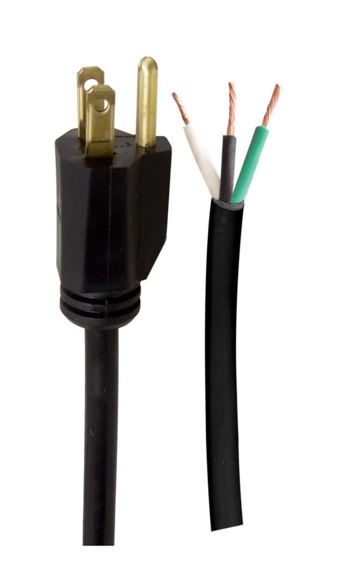 Voltec 9 Ft. 14/3 SJ Black Extension Cord, large image number 0