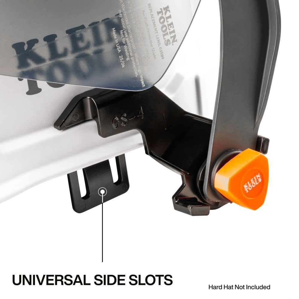 Klein Tools Arc Flash Face Shield Cap-Style/Safety Helmet, large image number 5