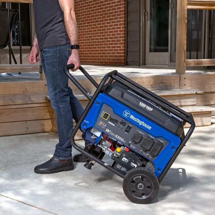 Westinghouse Outdoor Power 6,600 Peak Watt 49-State Portable Generator with CO Sensor, large image number 2