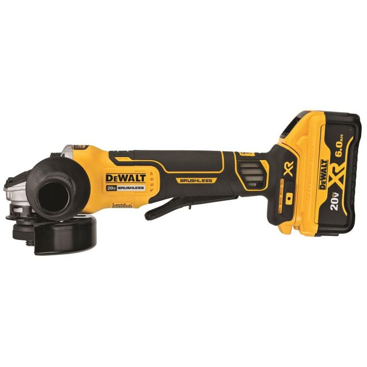 DEWALT 20V MAX XR Paddle Switch Small Angle Grinder 4.5in Kit, large image number 6