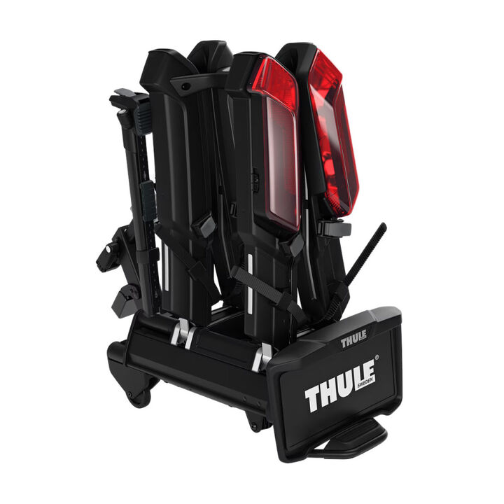 Thule Epos 2 Bike Foldable Hitch Platform Bike Rack with Light and Holder Black, large image number 2