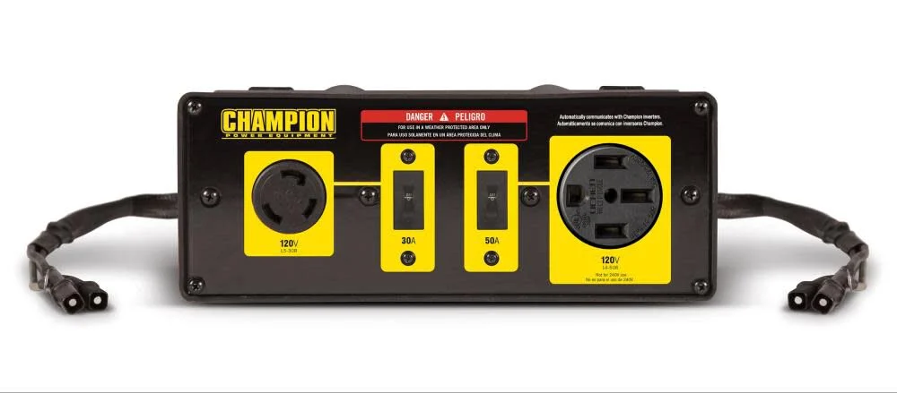 Champion Power Equipment 50-Amp RV Ready Parallel Kit for Linking Two 2800-Watt or Higher Inverter Generators, large image number 1