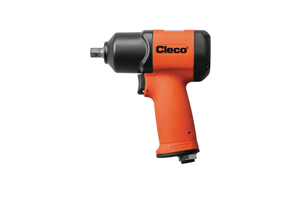Cleco 1/2In Metal Air Impact Wrench with Pin Detent Retainer, large image number 3