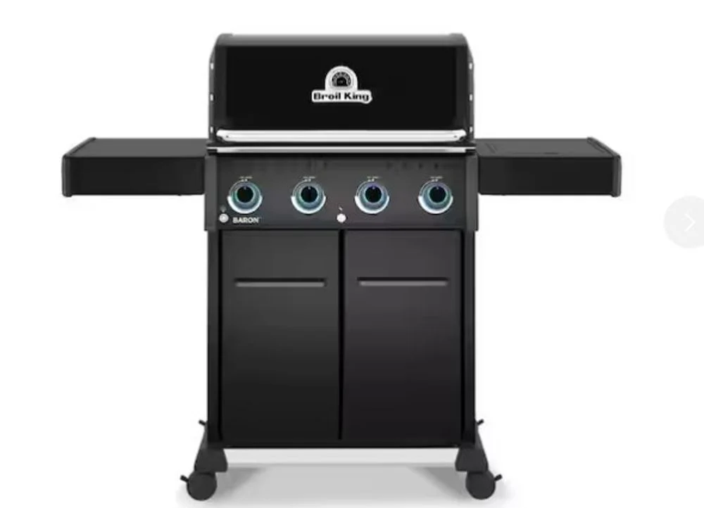 Broil King Baron 420 Pro Shadow 4 Burner Propane Gas Grill Black, large image number 1