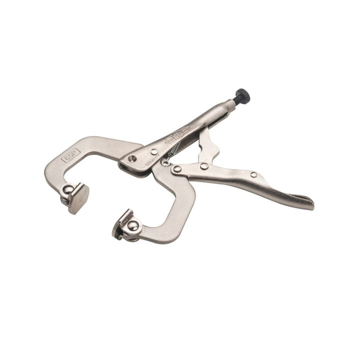 Stanley 6 Inch Swivel Tip C-Clamp Locking Pliers, large image number 1