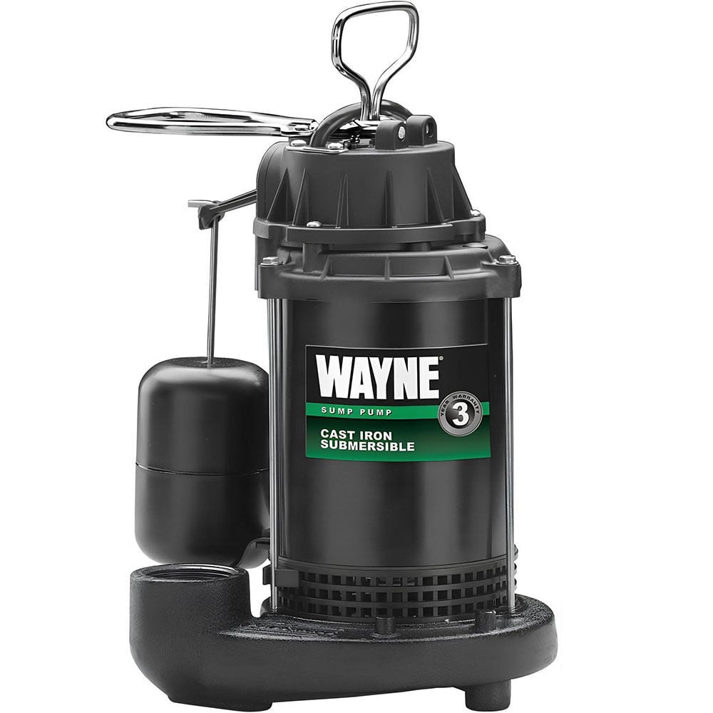 Wayne Water Systems 1/3HP Cast Iron Submersible Sump Pump, large image number 1