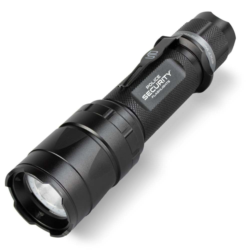 Police Security TRAC TACT-RX 1500 Lumens 21700 Battery Powered UV Flashlight – 97982