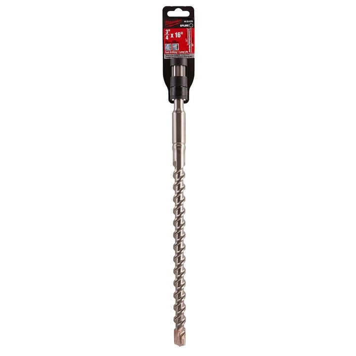 Milwaukee Spline 4-Cutter Bit 3/4 in x 5 in x 10 in, large image number 0