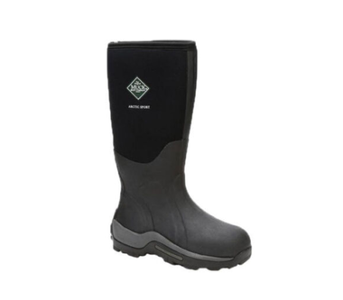 Muck Boots Mens Arctic Sport Tall Boots Black Size 13 ASP 000A BL