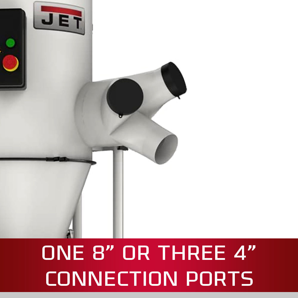 JET JCDC-3 Cyclone Dust Collector Kit 3 HP 230 V, large image number 3