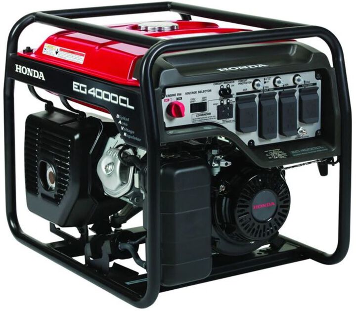 Honda 4,000 Watt Gas Powered 49-State Portable Generator with CO-Minder