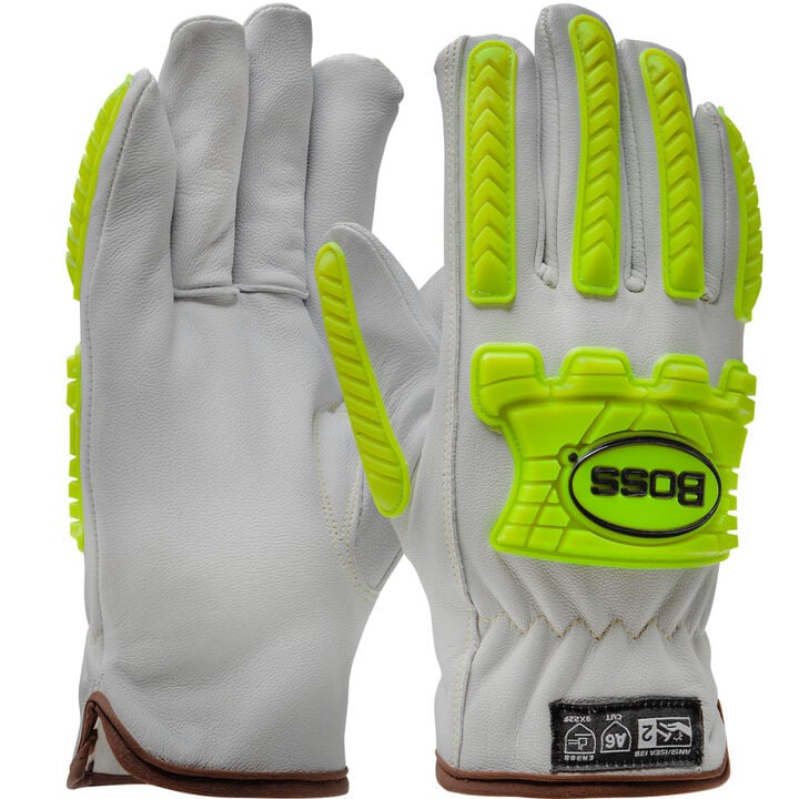 Protective Industrial Products Boss Insulated Impact Driver Gloves A6 Medium