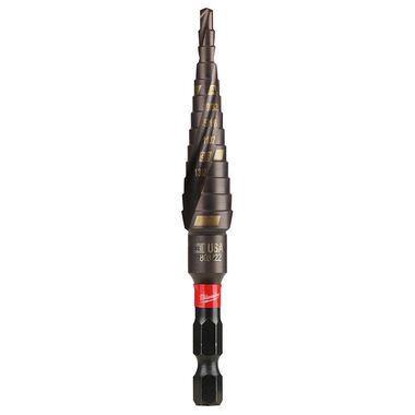 Milwaukee SHOCKWAVE Impact Duty Step Bit #1 1/8 - 1/2 in.