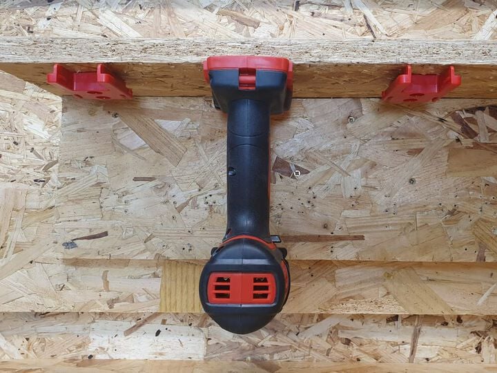 Stealthmounts Tool Mount Milwaukee M18 Red 4pk, large image number 1