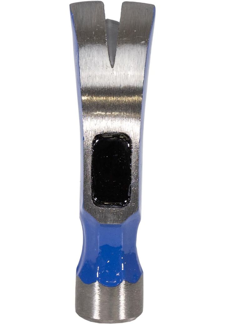 Vaughan VN11410 16 Oz Fiberglass Handle Curved Claw Nail Trim Hammer, large image number 4