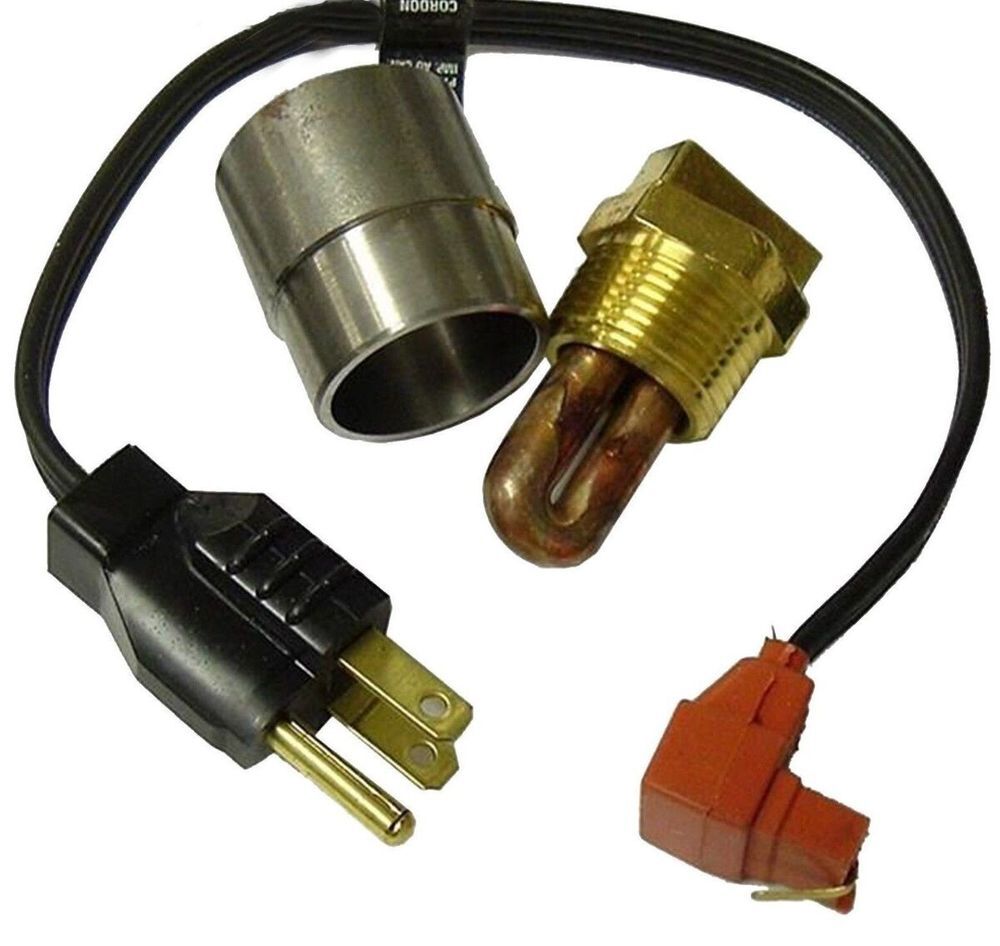 Kubota Parts 115V 400W Block Heater Kit for Engine with 32 mm Frost Plug, large image number 3