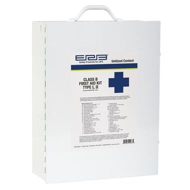 ERB Class B Unitized First Aid Kit Type I II and III (metal)