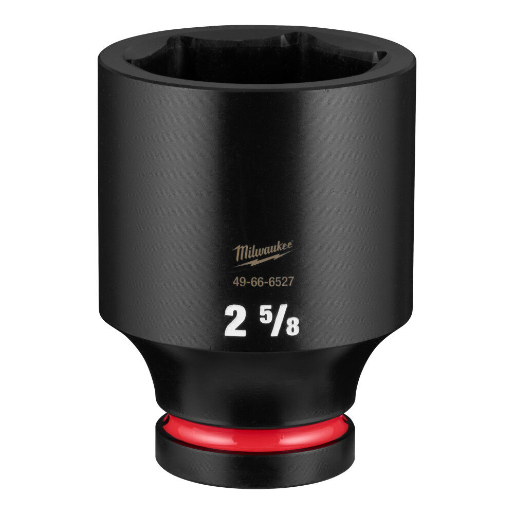Milwaukee SHOCKWAVE Impact Duty 1 Inch Drive 2-5/8 Inch Deep 6 Point Socket - 49-66-6527