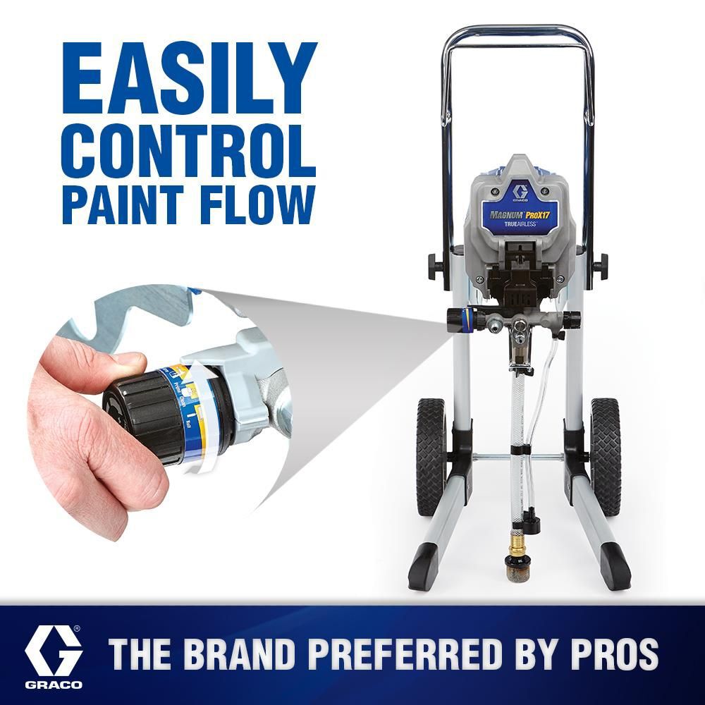 Graco Magnum ProX17 Airless Paint Sprayer Cart, large image number 10