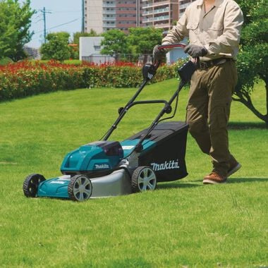 Makita 18V X2 (36V) LXT LithiumIon Brushless Cordless 18in Lawn Mower (Bare Tool), large image number 5