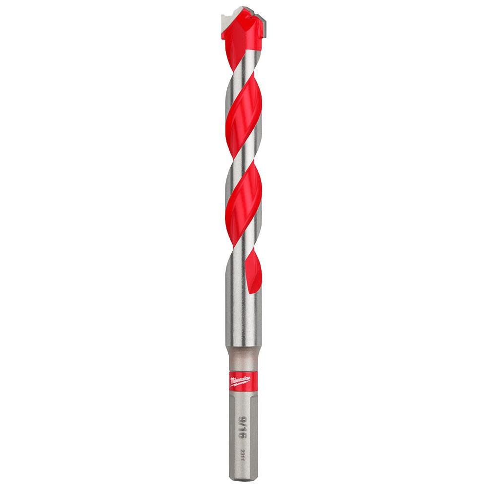 Milwaukee SHOCKWAVE Carbide Hammer Drill Bit 9/16inchx4inchx6inch, large image number 11