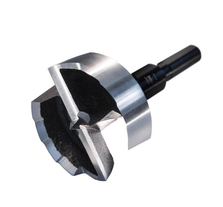 Fisch Black Shark Forstner Bit 50mm Diameter x 10mm x 90mm Over All Length