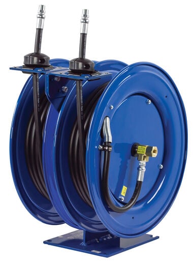 Coxreels Dual Purpose Spring Driven Hose Reel 1/2in x 30' 3000PSI