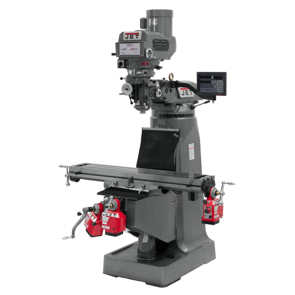 JET JTM-4VS with DP700 3-AXIS KNEE XY& Vertical Milling Machine, large image number 1