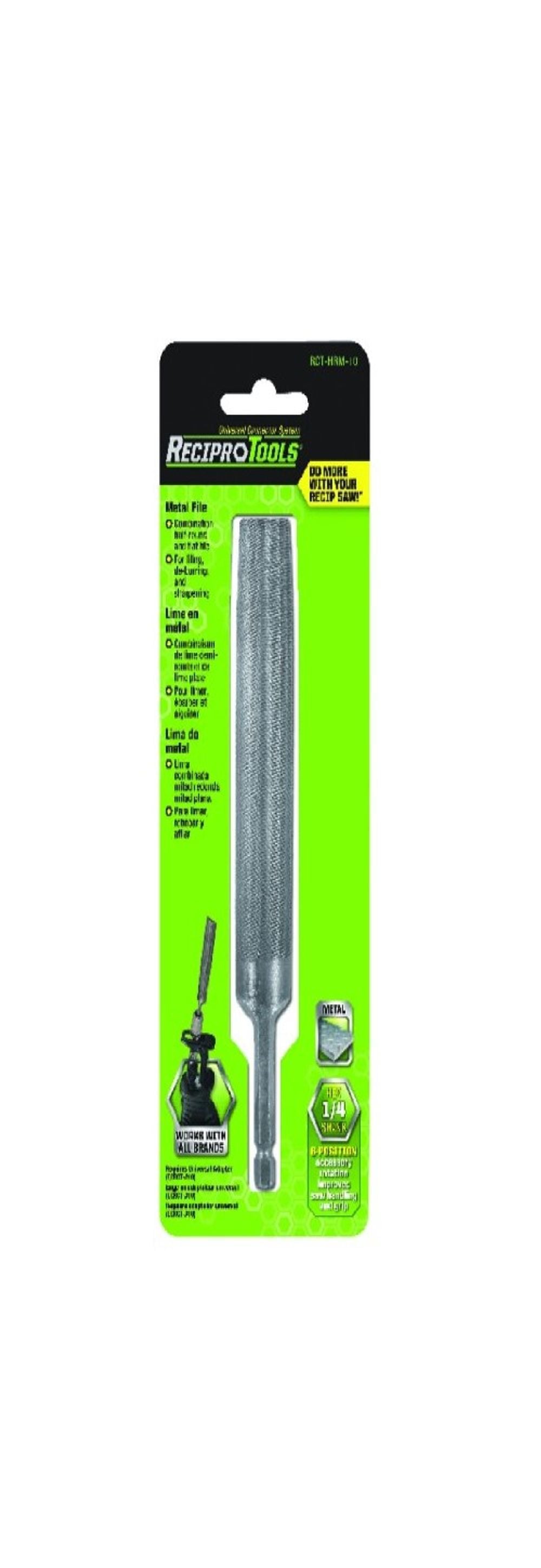 Reciprotools Half Round File for Metal, large image number 2