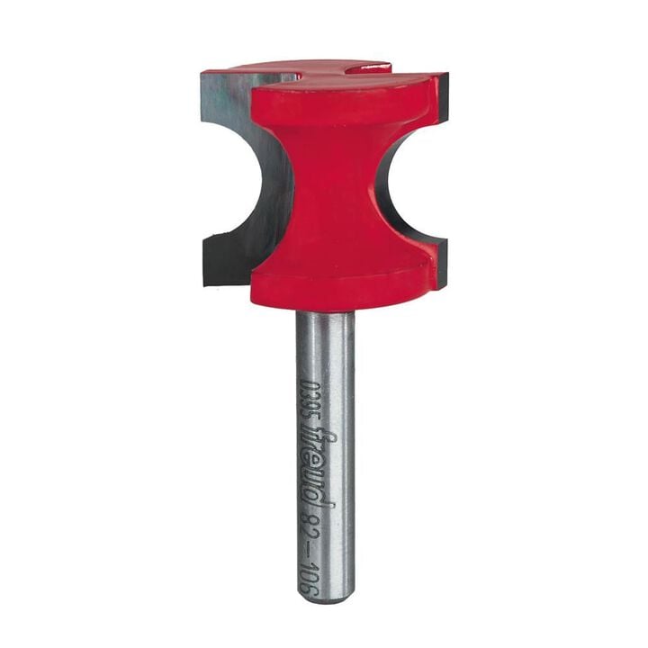 Freud 1/4 In. Radius Half Round Bit with 1/4 In. Shank, large image number 0