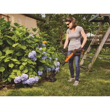 Black and Decker EASYFEED 20V MAX 12-in Straight Cordless String Trimmer & Edger (LSTE525), large image number 7